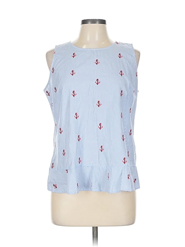 TOMMY HILFIGER Pre-owned Sleeveless Blouse In Blue