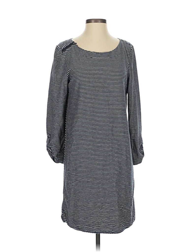 Pre-owned Ann Taylor Loft Casual Dress In Gray