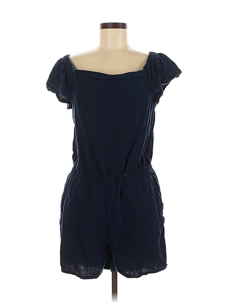 Pre-owned Banana Republic Factory Store Romper In Blue