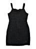 Rare Editions 100% Polyester Tweed Black Casual Dress Size 1 - photo 1