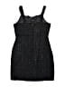 Rare Editions 100% Polyester Tweed Black Casual Dress Size 1 - photo 2