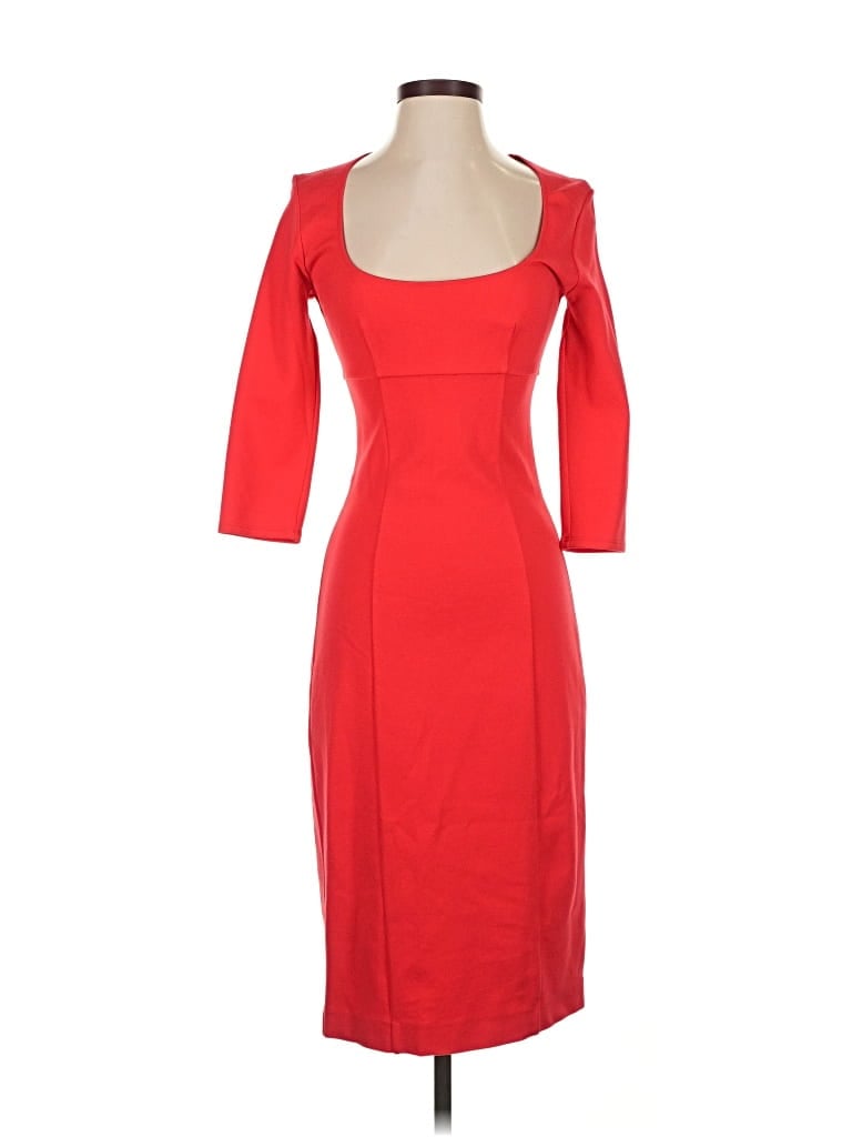 Pre-owned Moda International Cocktail Dress In Red