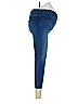 Isabel Maternity Solid Blue Jeggings Size 2 - photo 4