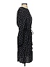 Just Polka Dots Black Casual Dress Size XS - photo 4
