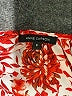 Anne Carson 100% Polyester Red 3/4 Sleeve Blouse Size S - photo 7