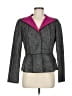 Lafayette 148 New York Houndstooth Gray Blazer Size 8 - photo 1