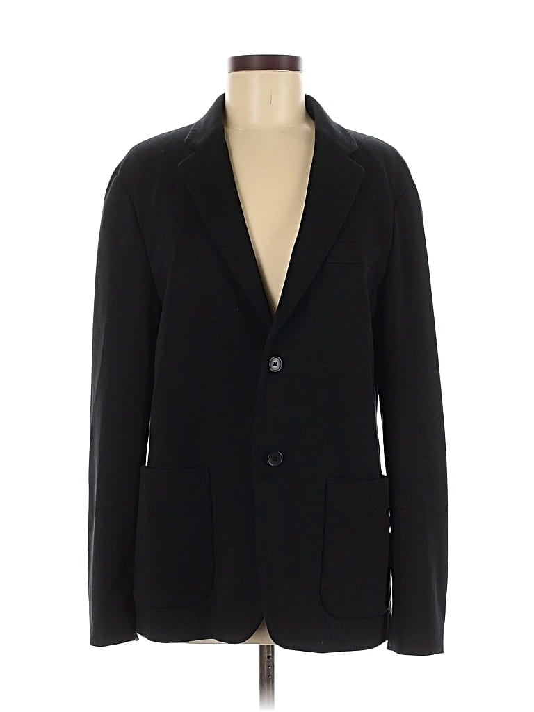 Pre-owned Assorted Brands Blazer Jacket In Black