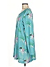 Assorted Brands Tropical Teal Blue Casual Dress Size M - photo 5