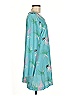 Assorted Brands Tropical Teal Blue Casual Dress Size M - photo 4