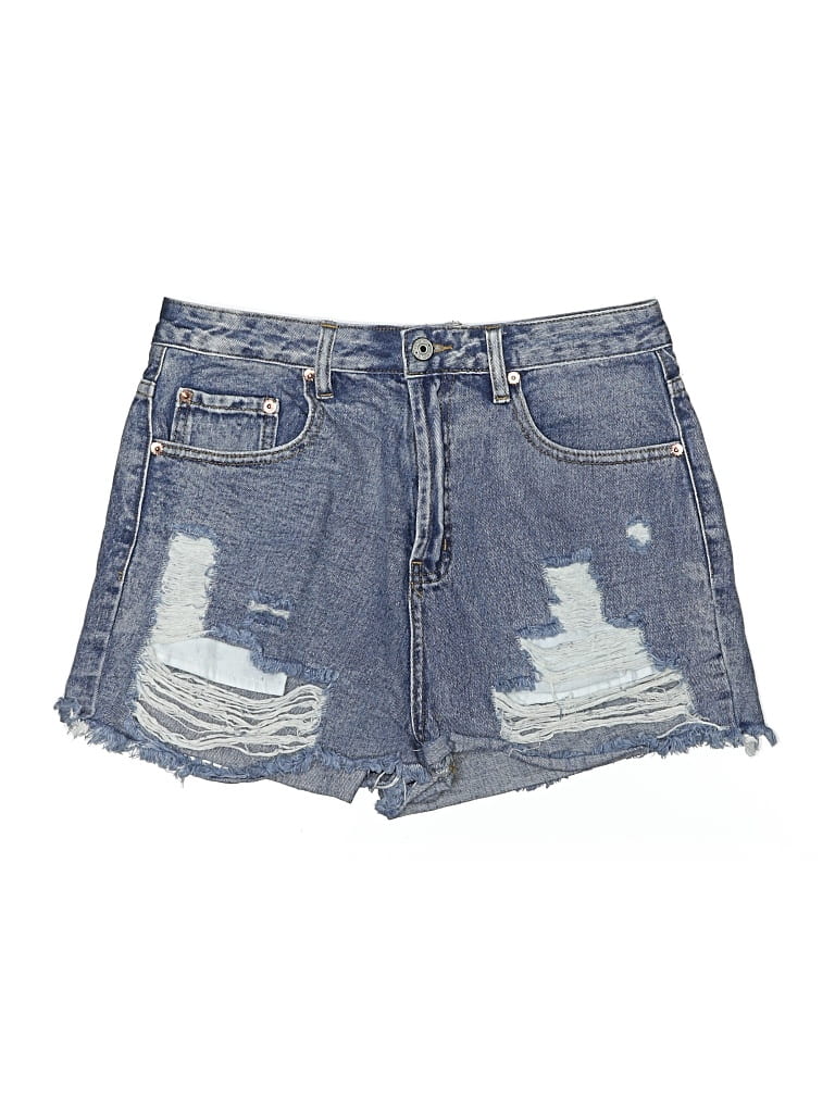 Pre-owned Signature 8 Denim Shorts In Blue