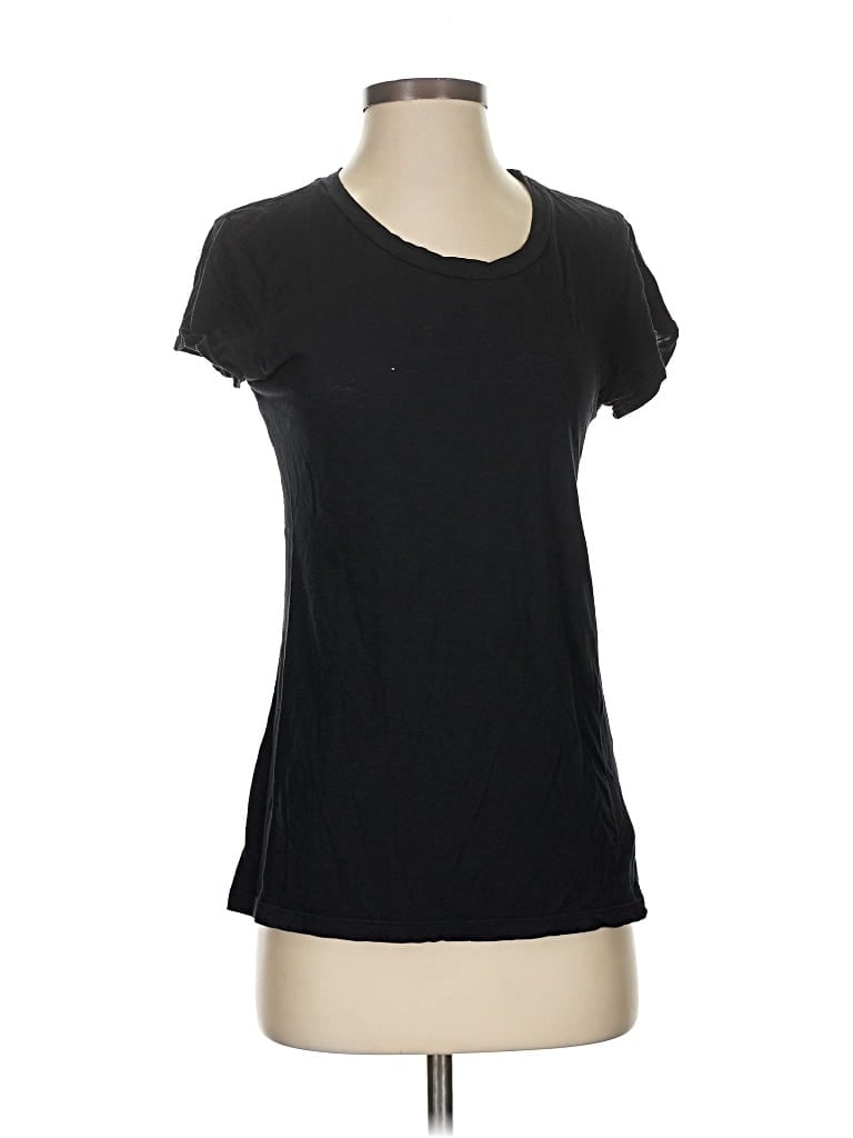 VELVET BY GRAHAM & SPENCER Pre-owned Short Sleeve T-shirt In Black