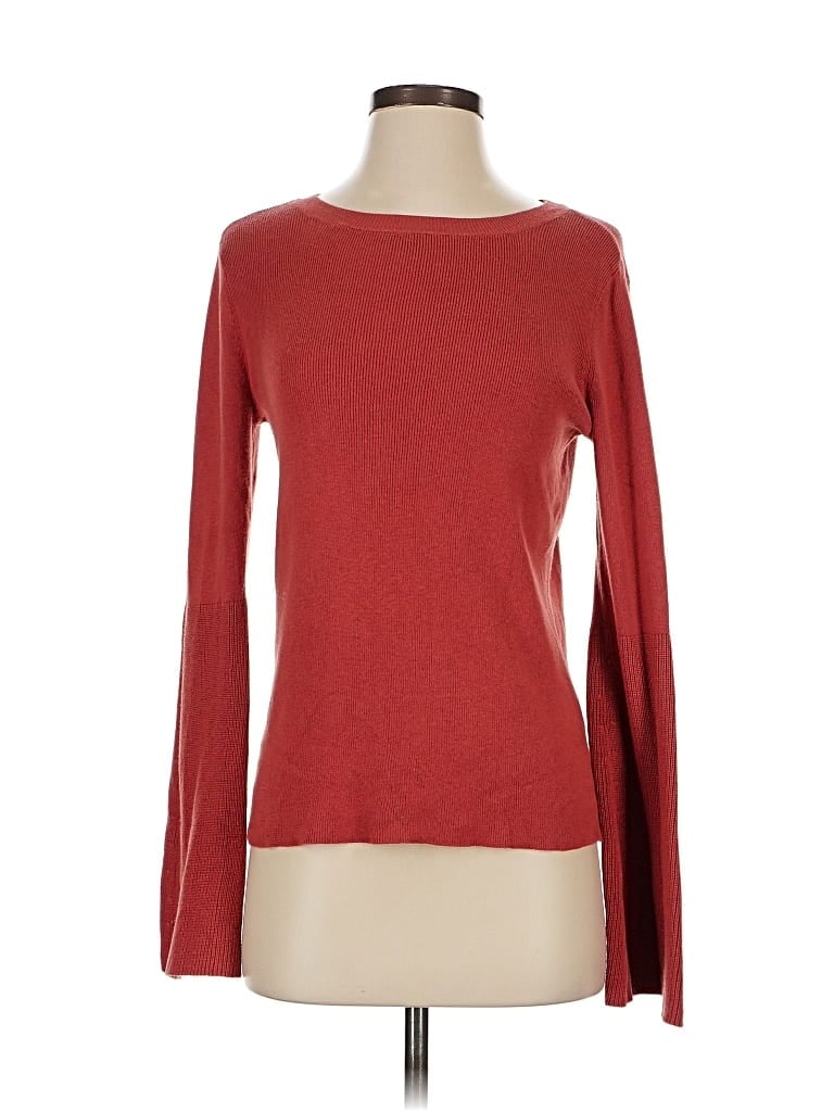 Pre-owned Halogen Pullover Sweater In Red