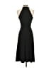 Evan Picone Solid Black Cocktail Dress Size 4 - photo 2