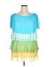 ROAM Color Block Blue Cocktail Dress Size XL - photo 1