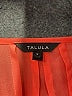 Talula 100% Polyester Orange Sleeveless Blouse Size S - photo 7