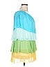 ROAM Color Block Blue Cocktail Dress Size XL - photo 4
