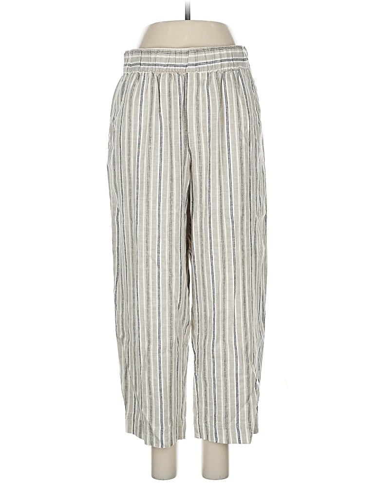 Ann Taylor Loft Outlet Linen Pants In Animal Print