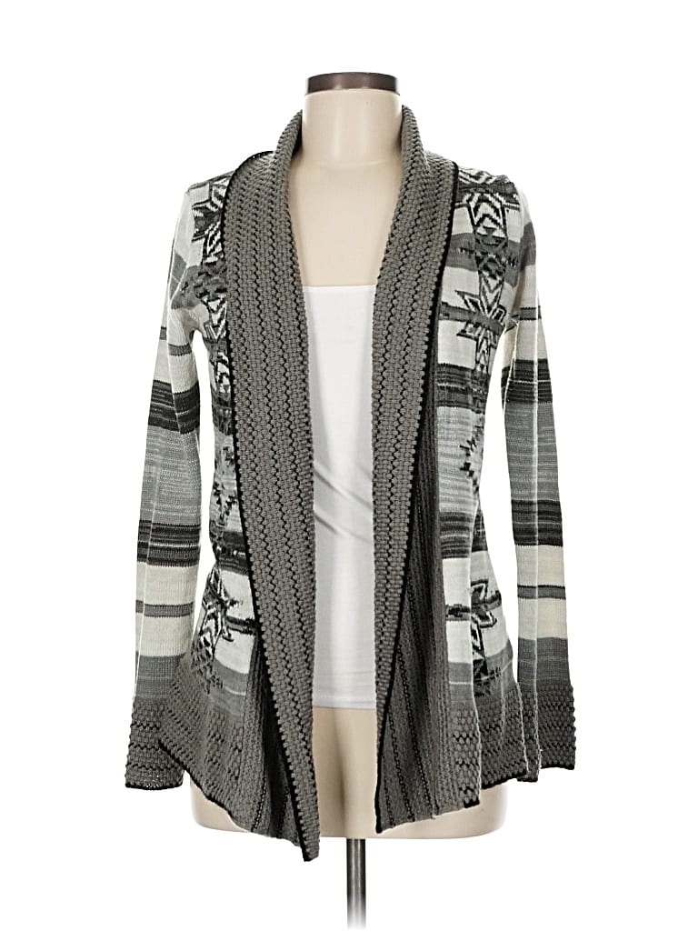 BCBGMAXAZRIA Pre-owned Cardigan Sweater In Gray