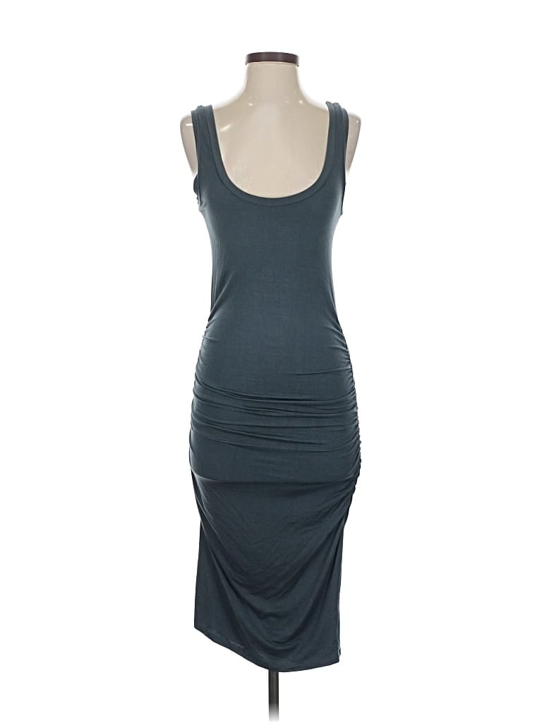 Pre-owned Assorted Brands Casual Dress In Gray