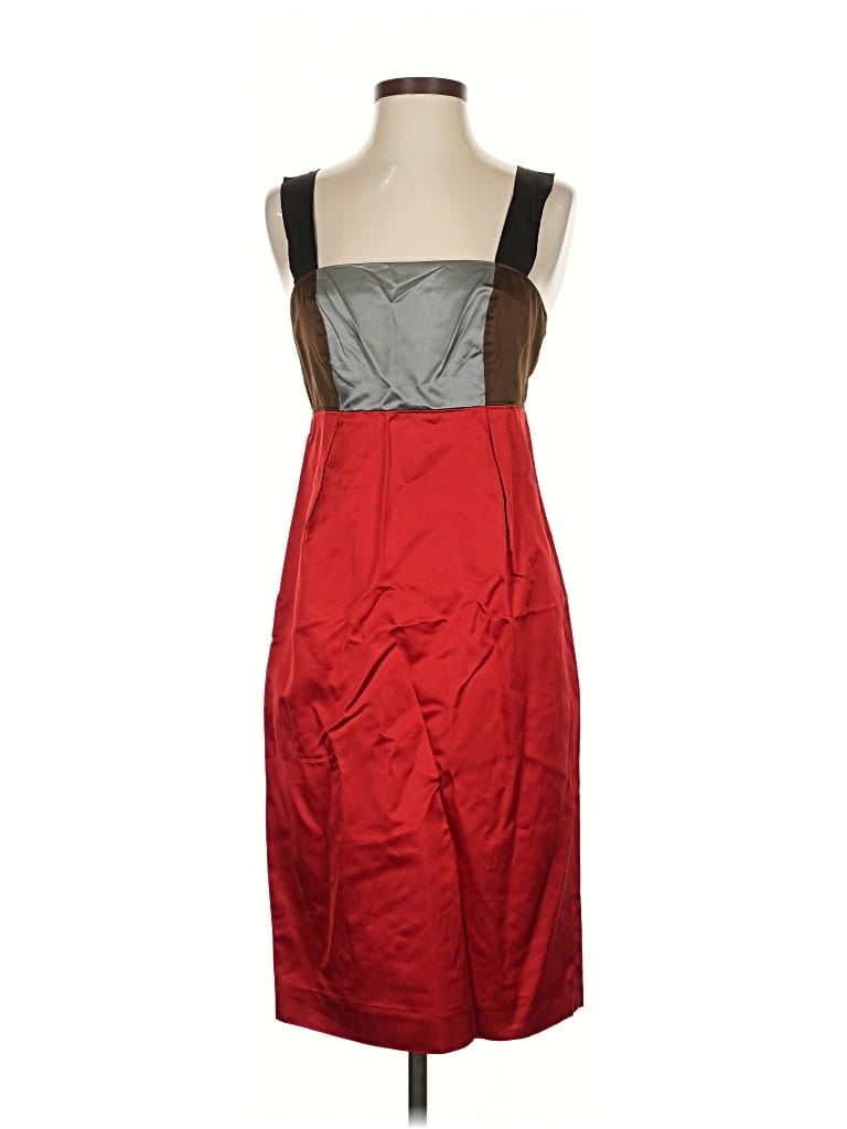 Pre-owned Lavender Label By Vera Wang Cocktail Dress In Red