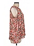 Sweet Rain 100% Polyester Pink Sleeveless Blouse Size L - photo 4