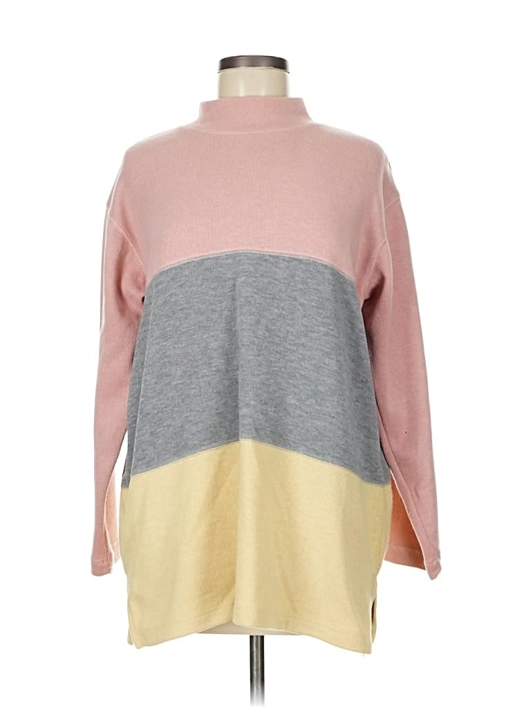 Click to view more detailed imagery on our partner's website Pre-owned Chaus Turtleneck Sweater In Pink