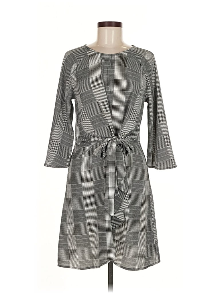 GYPSIES & MOONDUST Pre-owned Casual Dress In Gray