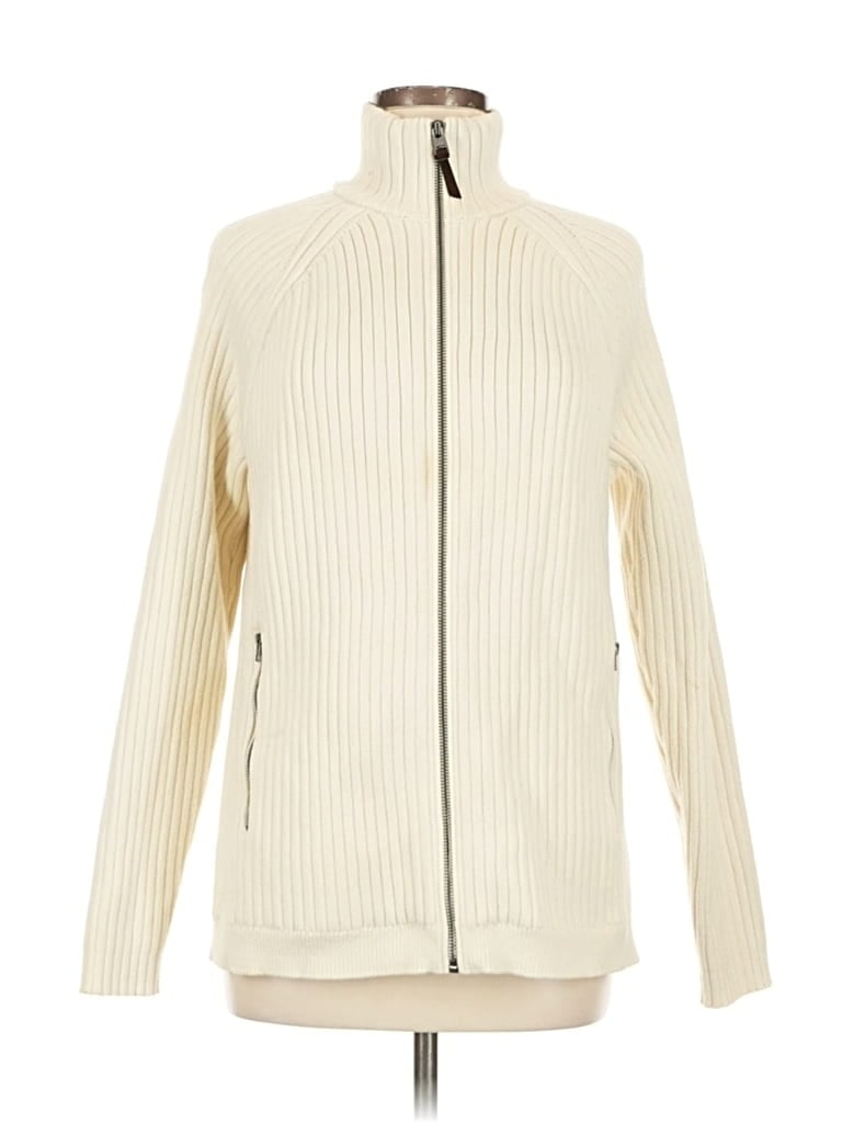 BANANA REPUBLIC Pre-owned Cardigan Sweater In White