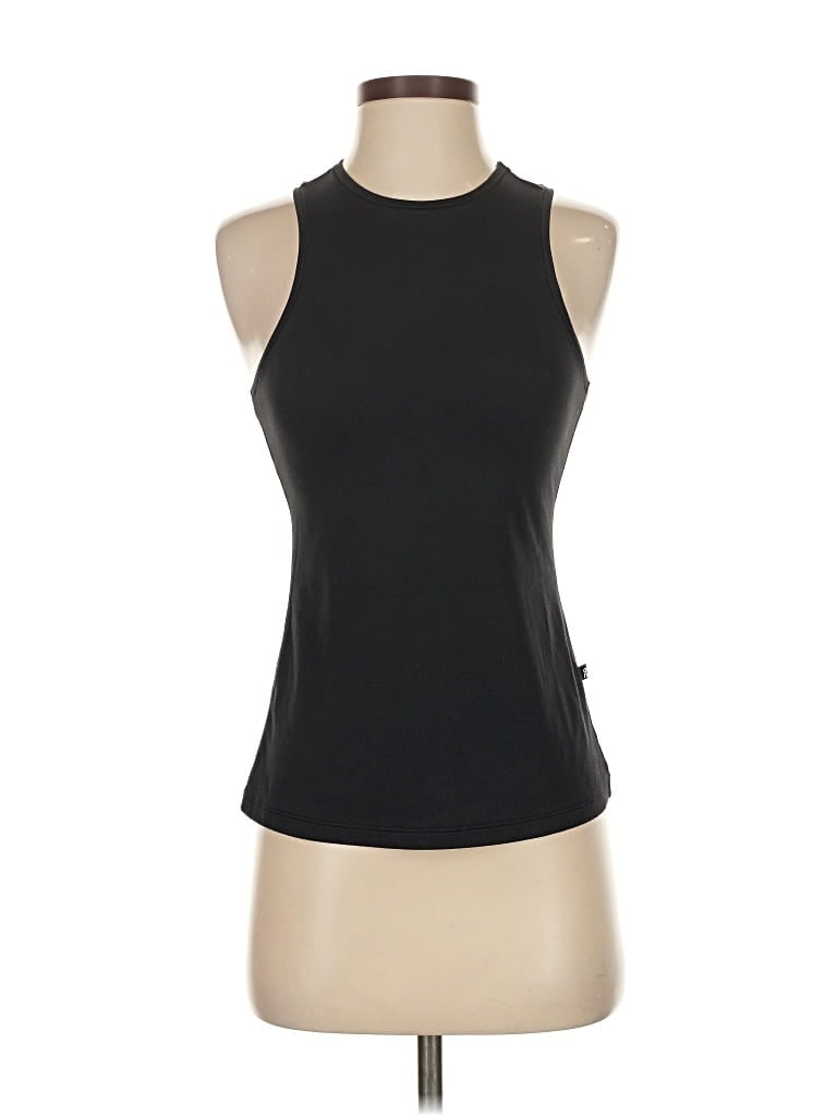 Pre-owned Assorted Brands Tank Top Black Halter Neckline Tops
