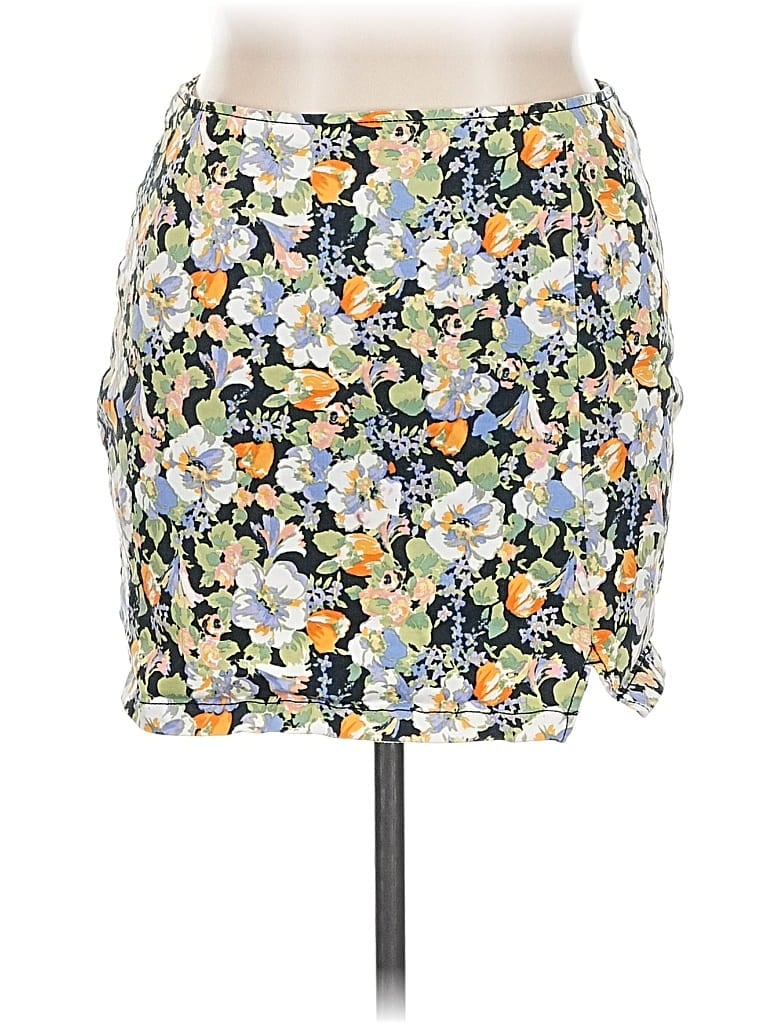 Pre-owned Wild Fable Casual Skirt In Blue