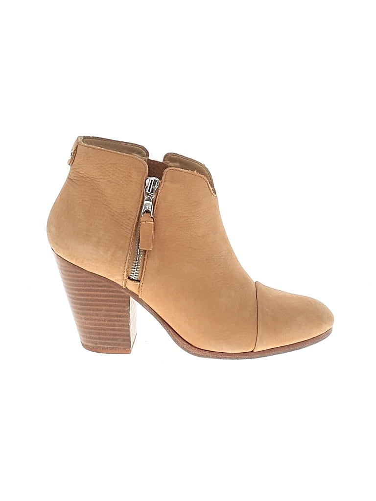 Pre-owned Rag & Bone Ankle Boots In Brown