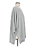 Laurie Felt Solid Gray Poncho Size Med - Lg - photo 4