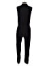 Ann Taylor LOFT 100% Rayon Solid Black Jumpsuit Size 4 - photo 2