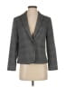 Ann Taylor Chevron-herringbone Gray Blazer Size 4 - photo 1