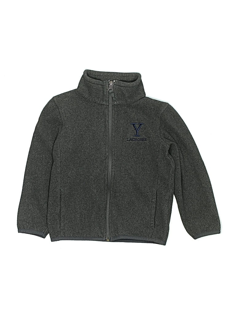 Pre-owned Amazon Essentials Kids' Zip Up Hoodie In Gray