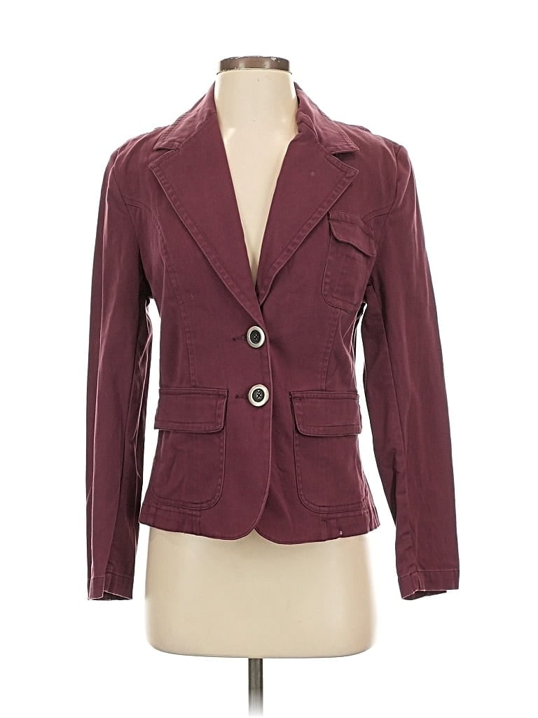 Pre-owned High Sierra Blazer Jacket In Burgundy