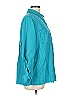 Chico's 100% Lyocell Teal 3/4 Sleeve Button-Down Shirt Size Lg (2.5) - photo 4