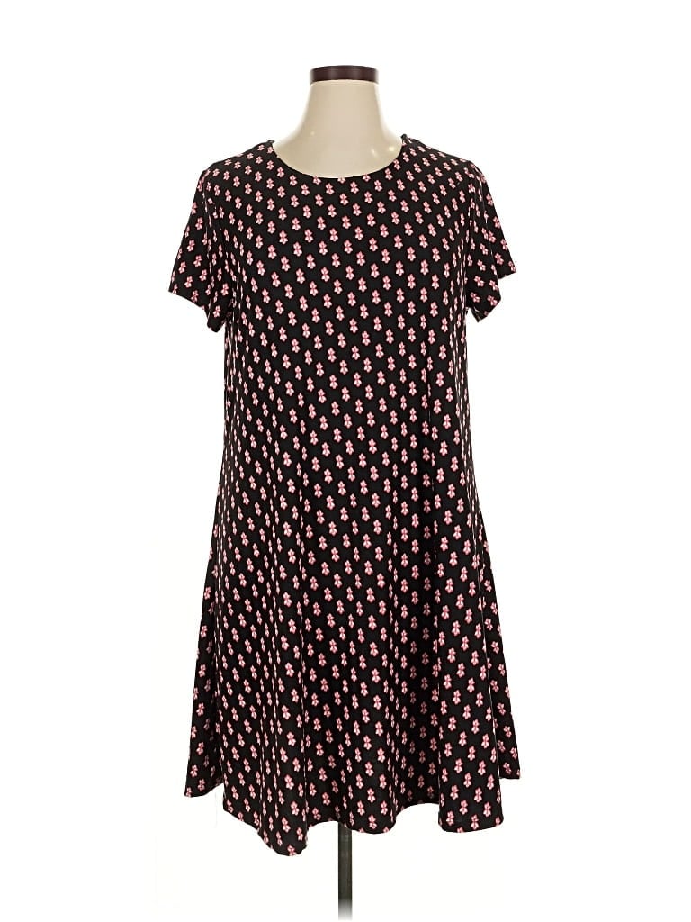 Pre-owned Allison Brittney Casual Dress In Black