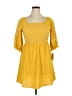 Speechless 100% Polyester Yellow Casual Dress Size 14 - photo 1