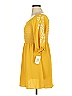 Speechless 100% Polyester Yellow Casual Dress Size 14 - photo 5