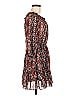BB Dakota 100% Polyester Paisley Brown Casual Dress Size M - photo 4