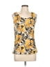 Cheryl Nash Windridge Yellow Sleeveless Blouse Size L - photo 1