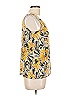 Cheryl Nash Windridge Yellow Sleeveless Blouse Size L - photo 4