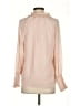 Calvin Klein 100% Polyester Pink Long Sleeve Blouse Size XS - photo 2