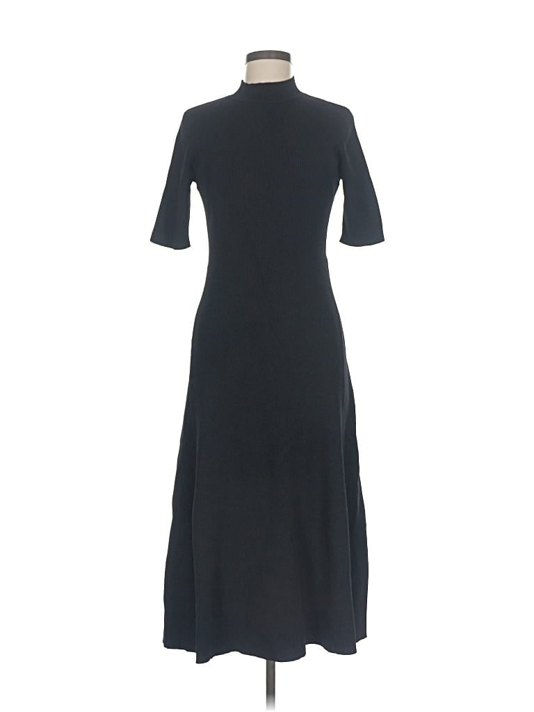 Pre-owned Unbranded Casual Dress In Black