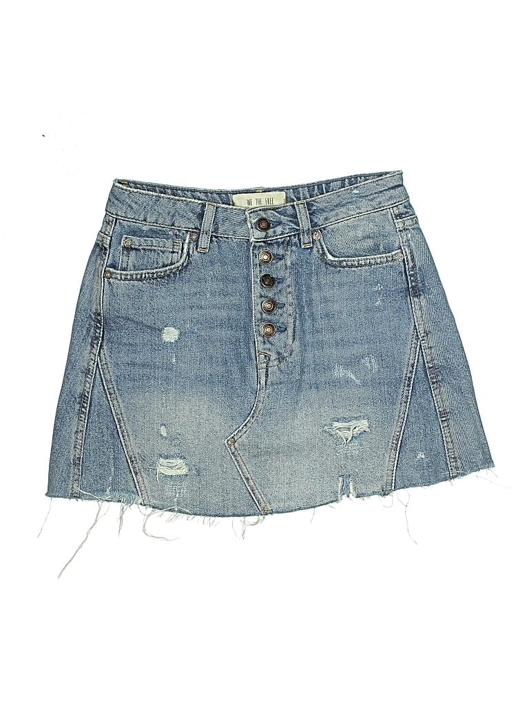 Pre-owned We The Free Denim Shorts In Blue