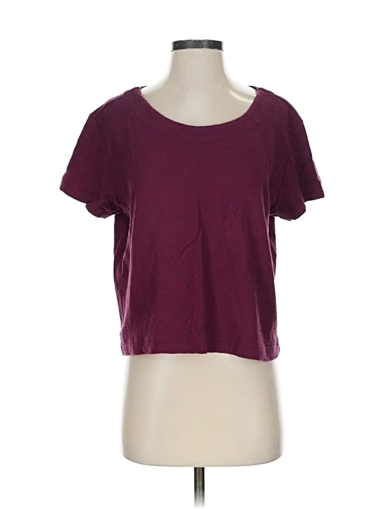 Pre-owned Gap Cardigan Sweater In Burgundy