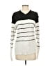 08Sircus Stripes White Pullover Sweater Size S (estimated) - photo 1