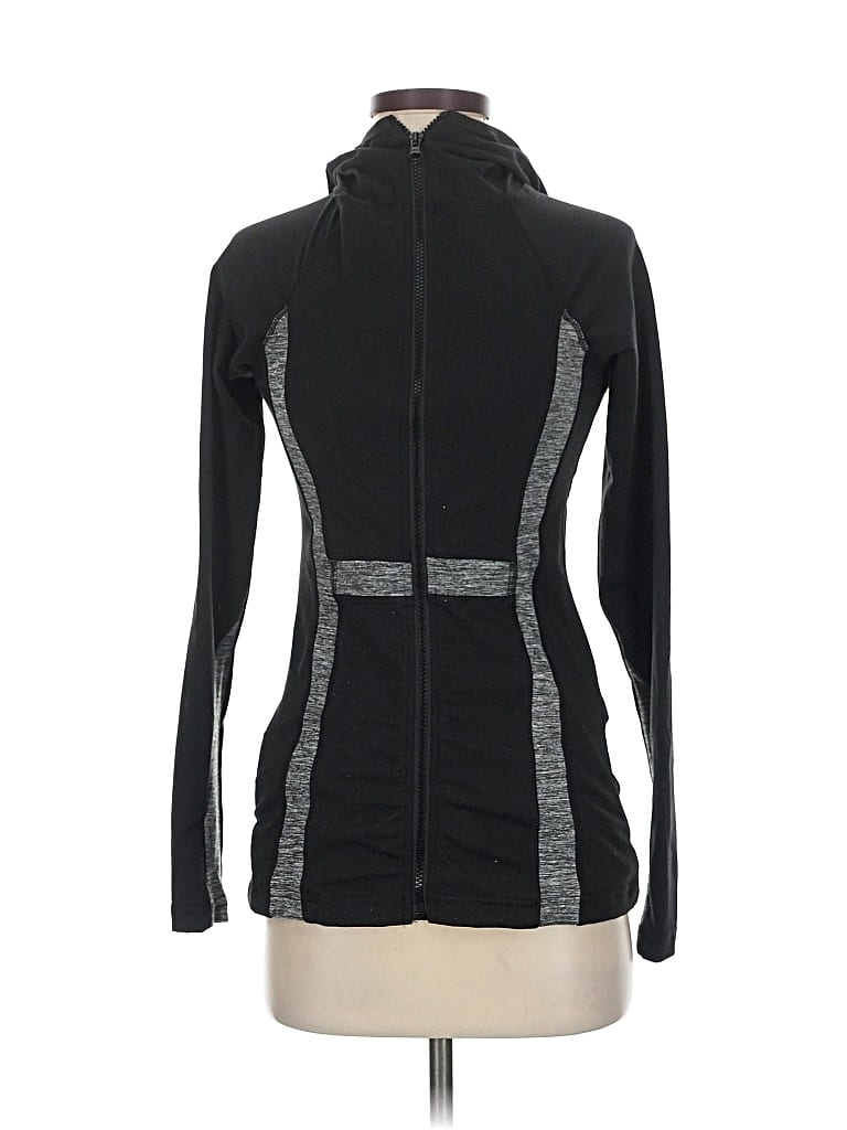 Pre-owned Hard Tail Cardigan Sweater In Black