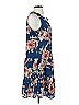 Sanctuary 100% Polyester Floral Blue Casual Dress Size XS - photo 4